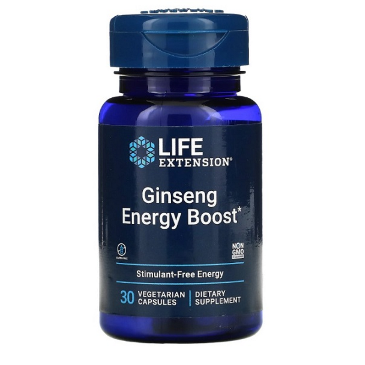 Ginseng Energy Boost - 30 vcaps By Life Extension