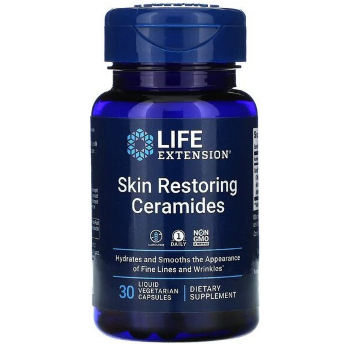 Skin Restoring Ceramides - 30 liquid vcaps By LifeExtension