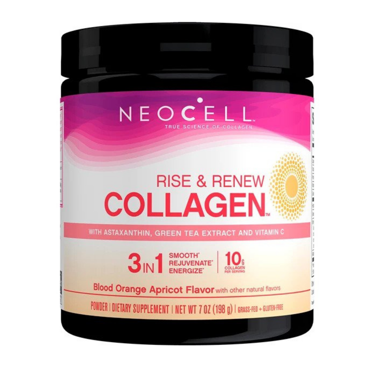 Rise & Renew Collagen (Blood Orange Apricot) - 198 grams By NeoCells