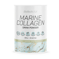 Marine Collagen  (Lemon Green Tea) - 240 grams By BioTech USA