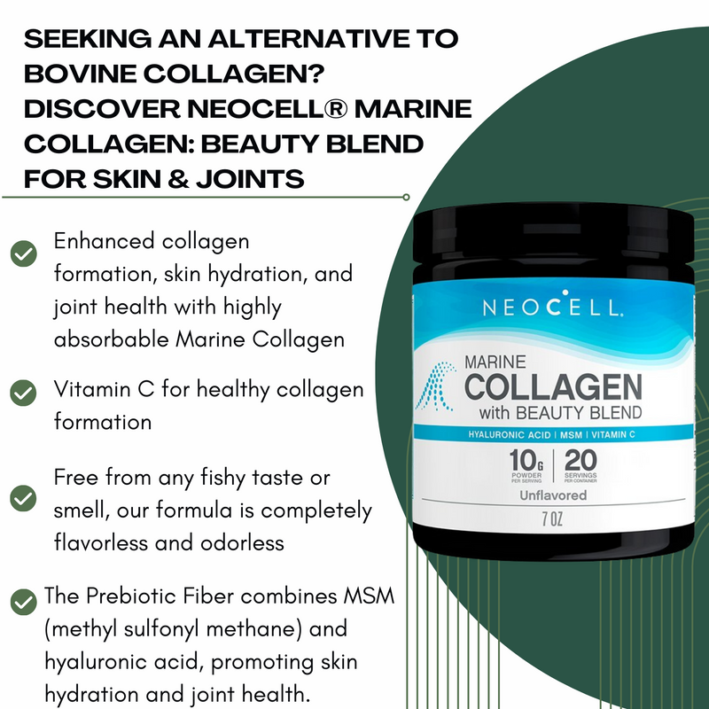 Marine Collagen with Beauty Blend - 200 grams By NeoCells