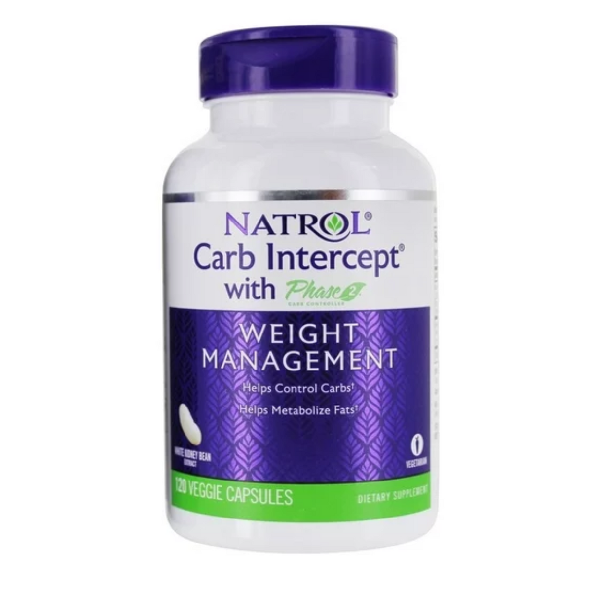Carb Intercept with Phase 2 by Natrol - 60 vcaps