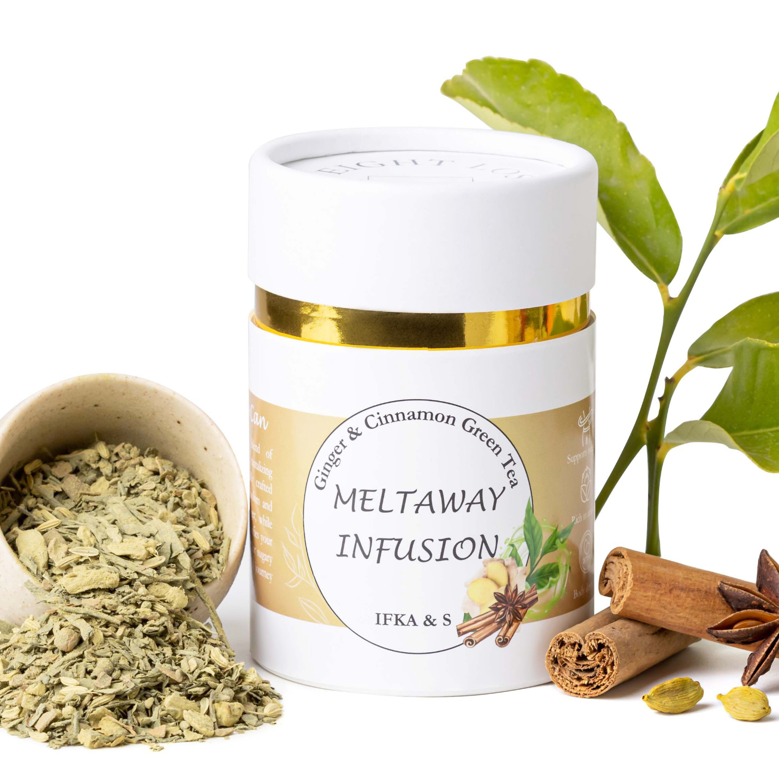 IFKA&S Meltaway Infusion Slim Tea with loose leaf herbs